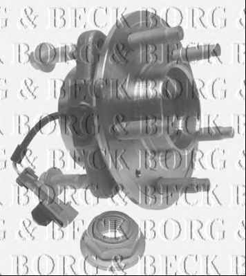 BORG & BECK bwk1192 -  Комплект подшипника ступицы колеса